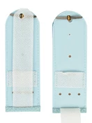 Погоны Полиции на рубашку голубые ПЛАСТИК Звание Прапорщик