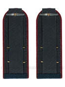 Погоны ФСИН звание Сержант картон цвет темно-синий 14х5 см