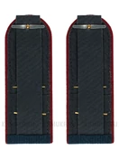 Погоны ФСИН звание Старший Сержант картон цвет темно-синий 14х5 см