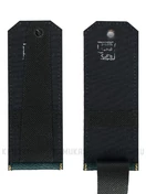 Погоны Таможенной службы картон 1 просвет темно-зеленые