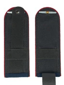 Погоны ФСИН на Китель звание Младший Сержант картон темно-синие 14х5 см