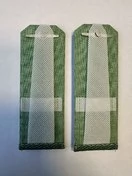 Погоны Таможенной службы на рубашку картон звание Старший Прапорщик цвет олива