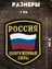 Нашивка (шеврон пластизоль) на рукав Россия Вооруженные силы (с хранения 1996г.)