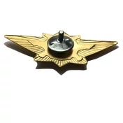 Знак классности Росгвардия офицерский М цвет красный Размер 7х3,4х1 см