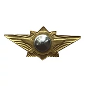 Знак классности Росгвардия офицерский М цвет красный Размер 7х3,4х1 см