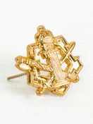 Эмблемы петличные (петлицы) ФСИН золотые 2 штуки