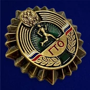 Бронзовый значок ГТО №440
