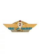 Знак классности офицерский общевойсковой "2 класс" СССР