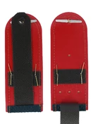 Погоны ФСИН звание Сержант ПЛАСТИК цвет темно-синий 14х5 см