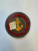 Шеврон Морская Пехота вышитый оригинал СССР