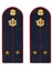 Погоны ФСИН на куртку ПЛАСТИК, звание Лейтенант 14х5,5см