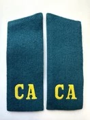 Погоны ВДВ СССР на китель скос сукно 16х6см с хранения