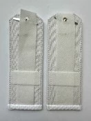 Погоны ВДВ с фурнитурой белые Подполковник КАРТОН