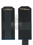 Погоны кадетские КК, сукно (11 см) с фурнитурой цвет голубой