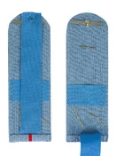 Погоны МВД внутренняя служба на рубашку голубые картон Лейтенант 12см