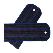 Погоны ФСБ / ФСО повседневные на куртку 2 просвета галун 14х5см пластик