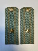 Погоны Таможенной службы на рубашку картон звание Майор цвет олива