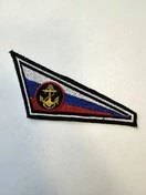 Нашивка уголок на берет Морская пехота России