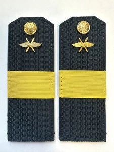 Погоны ВКС ВВС с фурнитурой темно-синие Старший Сержант ПЛАСТИК