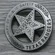 Значок рейнджера США Texas Rangers 4.5 см