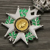 Репродукция медали почетного легиона кавалеров императора Франции Наполеона
