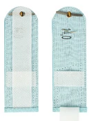 Погоны МВД внутренняя служба на рубашку голубые КАРТОН Звание Рядовой 15см