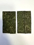 Фальш-погоны кадетские корпуса КК камуфляж Цифра 8х5 см на бушлат