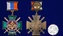Нагрудный знак "За службу России" (зелёный) №1034(668)