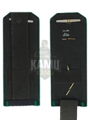 Погоны Пограничной службы ПС ФСБ в сборе картон на куртку звание Прапорщик 13см