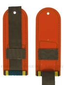 Погоны Курсант МЧС 14см пластик в сборе с фурнитурой Старший Сержант