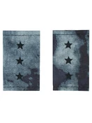 Фальш погоны Росгвардия Старший Прапорщик цвет синий мох