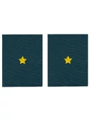 Фальш погоны МЧС с вышивкой 8х6см звание Младший Лейтенант