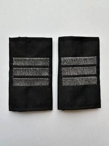 Фальш погоны СОБР ОМОН Сержант цвет черный
