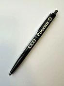 Ручка шариковая с символикой ССО России цвет черный (синяя паста)