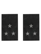 Фальш погоны СОБР ОМОН Старший Лейтенант цвет черный