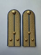 Погоны Юстиции золотые на китель Картон звание Старший Лейтенант