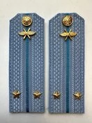 Погоны ВКС ВВС с фурнитурой голубые Лейтенант КАРТОН
