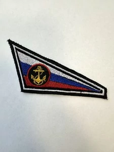 Нашивка уголок на берет Морская пехота России