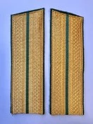 Погоны ПС ФСБ парадные золотые один просвет Кляммеры в комплекте Картон Скос 17см