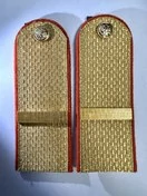 Погоны МЧС золотые с фурнитурой Картон звание Ефрейтор