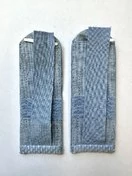 Погоны Полиции МВД кадетские Голубые КК 11 см картон в сборе с фурнитурой