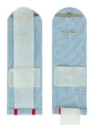 Погоны МВД внутренняя служба на рубашку голубые картон Майор 13см