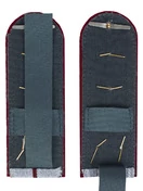 Погоны ФСИН на рубашку картон звание Капитан 12 см