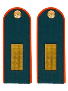 Погоны МЧС на китель ПЛАСТИК с фурнитурой звание Старшина