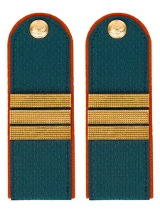 Погоны МЧС на китель Картон с фурнитурой звание Сержант