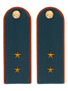 Погоны МЧС на китель Картон с фурнитурой звание прапорщик