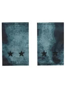 Фальш погоны Росгвардия Лейтенант цвет синий мох