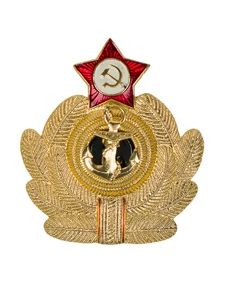 Кокарда ВМФ СССР с хранения