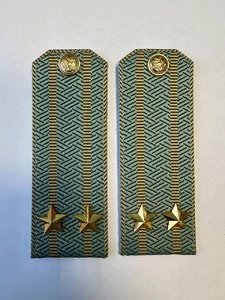 Погоны Таможенной службы на рубашку картон звание Подполковник цвет олива