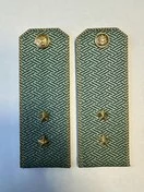 Погоны Таможенной службы на рубашку картон звание Прапорщик цвет олива